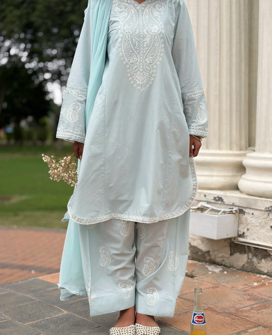 Barkha Embroidered 3-Piece Lawn