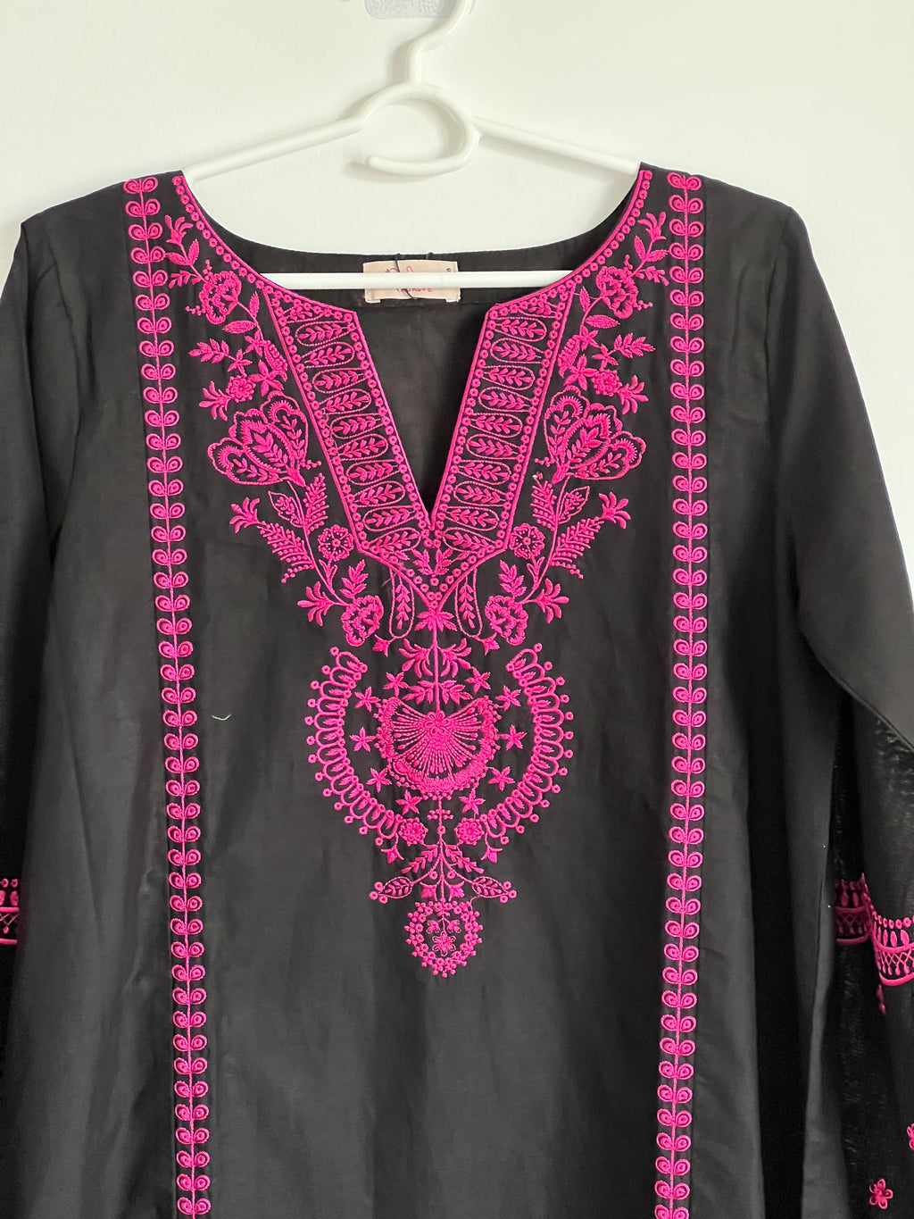 Black Embroided 3PC