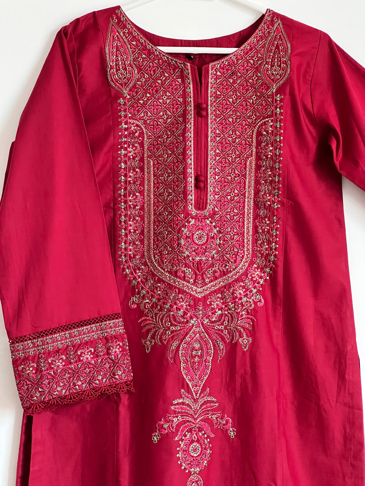 Lalah Embroidered 2-Piece Lawn